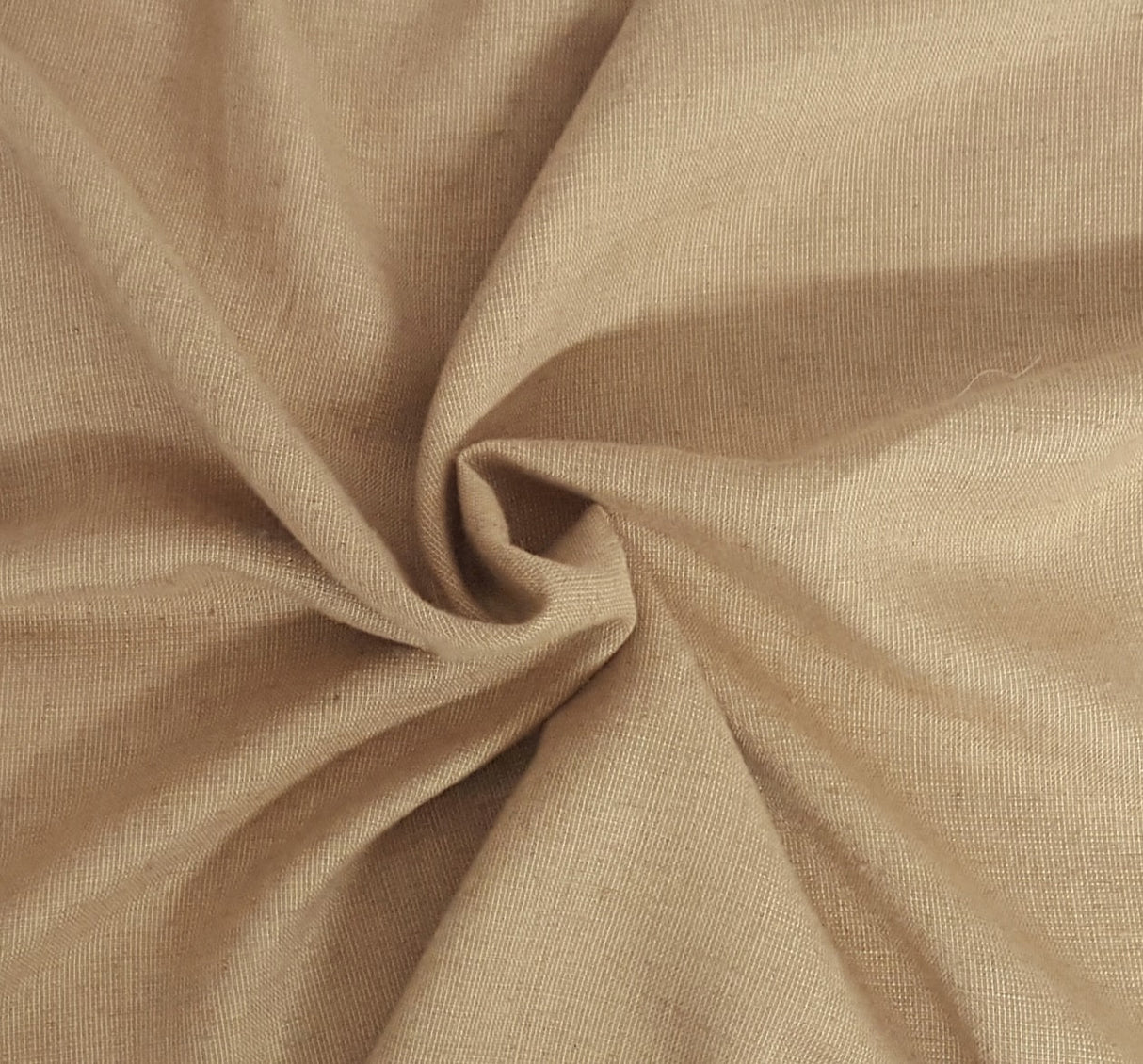Linen Blend Woven Tan