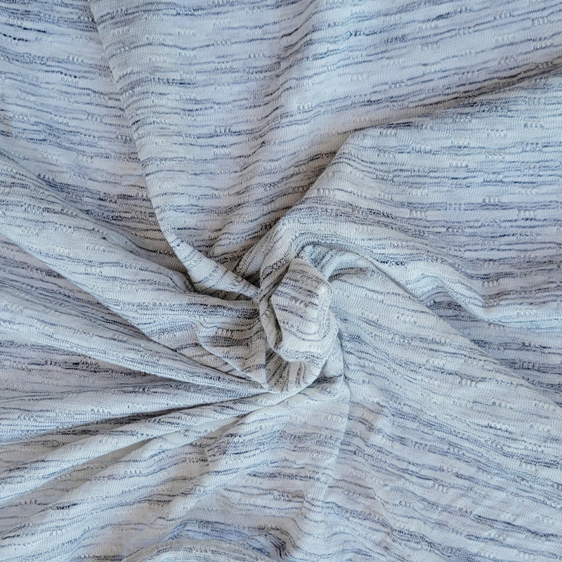 Jacquard Knit Scour Gray Modal Poly
