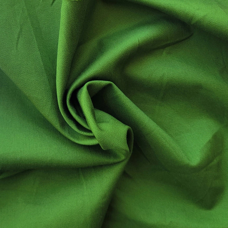 Cotton Twill Spandex Ivy Green