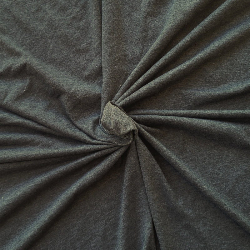 Jersey Knit Heather Charcoal