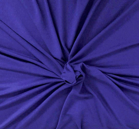 Modal Spandex Jersey Knit Sapphire