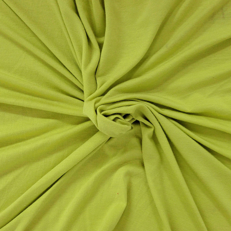 Modal Spandex Jersey Knit Linden Green