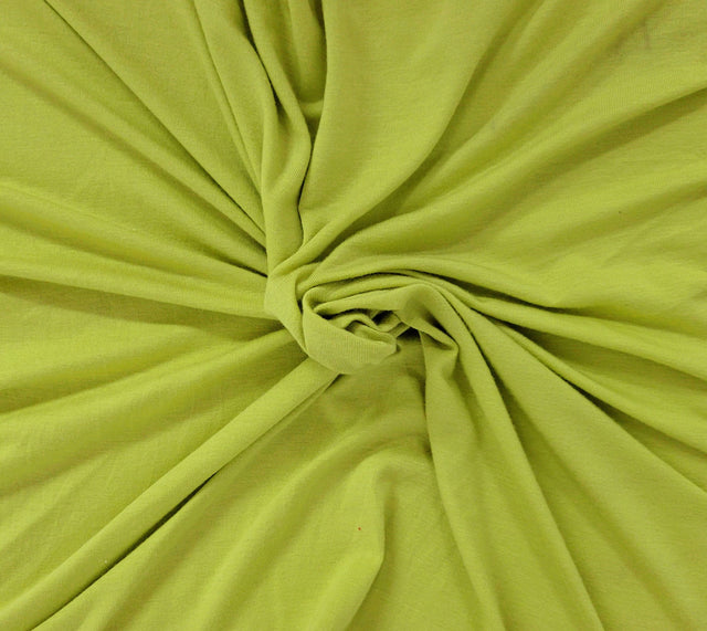 Modal Spandex Jersey Knit Linden Green
