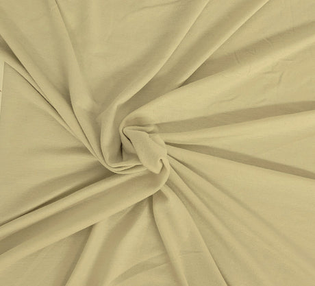Modal Spandex Jersey Knit Sand Stone