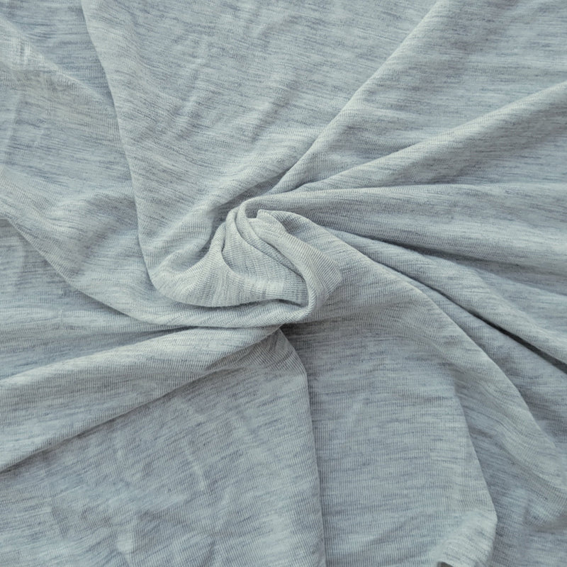 Rayon Spandex Slub Jersey Ash