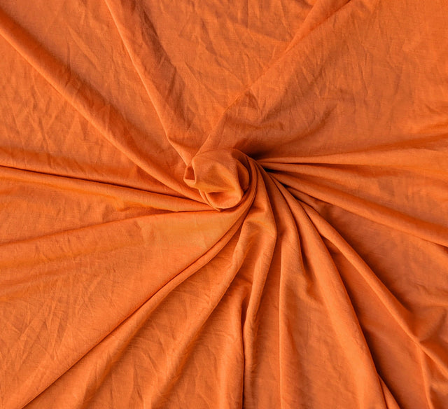 Modal Rayon Spandex Jersey Cantaloupe