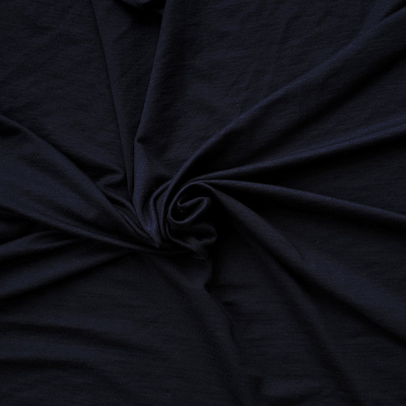 Tencel Spandex Jersey Navy