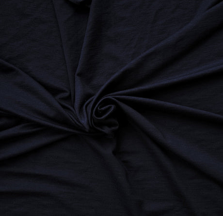 Tencel Spandex Jersey Navy