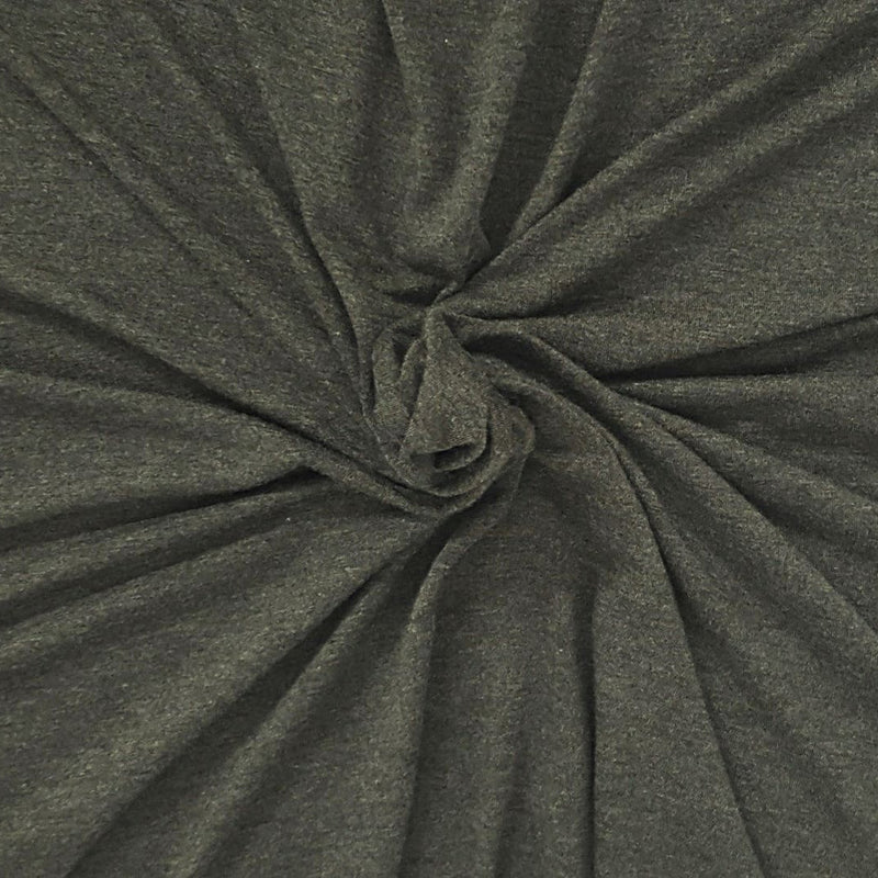 1 Yard Heather Platinum Modal Spandex Jersey Knit Fabric 58–60 Inches Wide