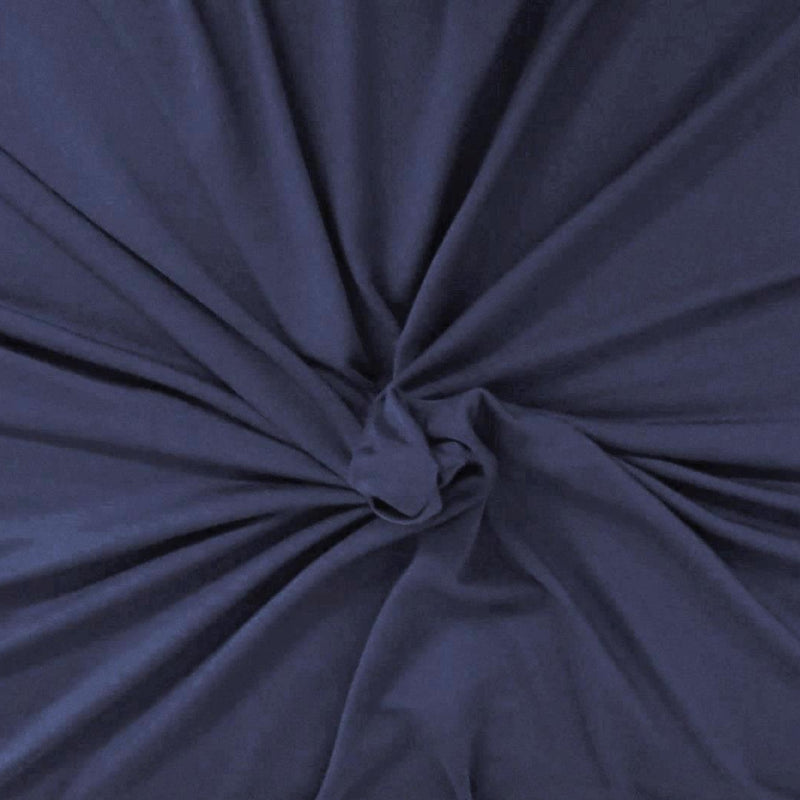Modal Rayon Spandex Jersey Denim Blue