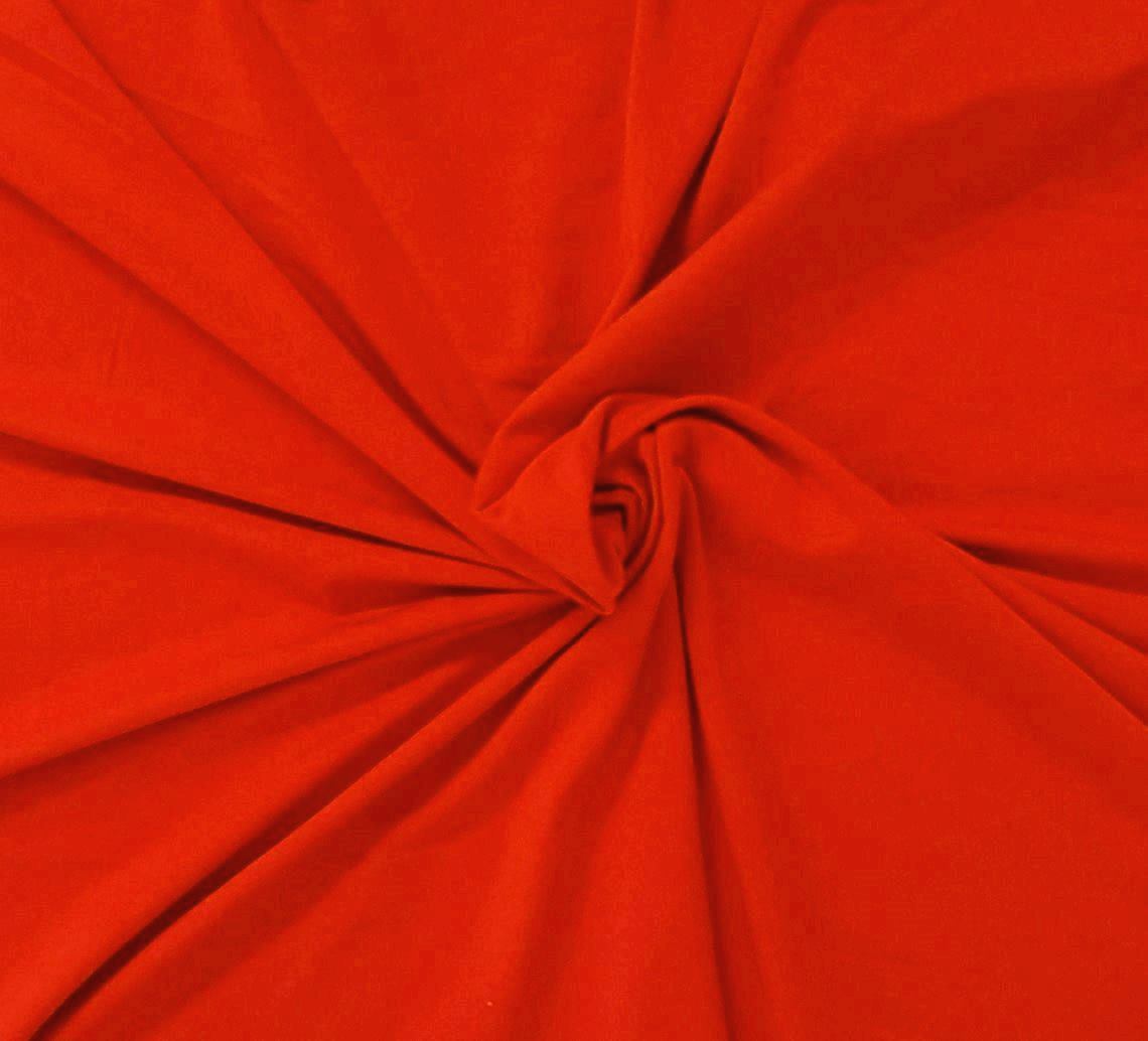 Modal Rayon Spandex Jersey Orange
