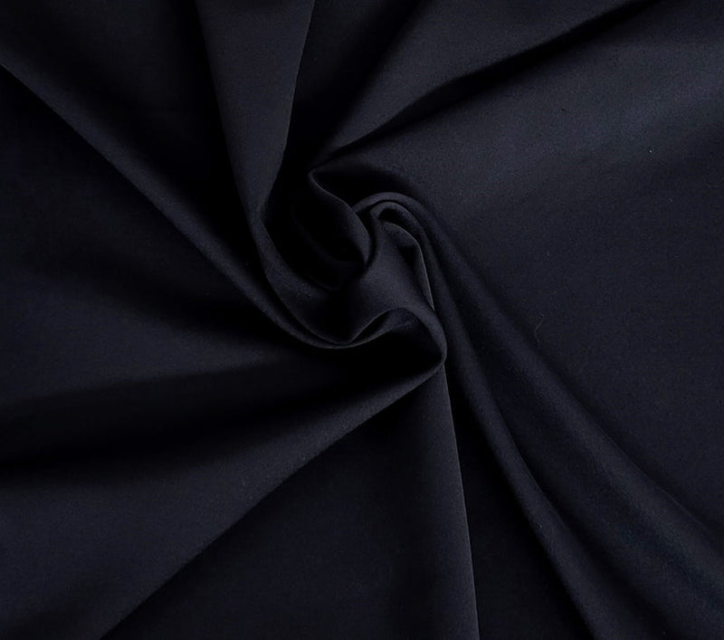 1 Yard Navy Nylon Polyester Spandex Activewear Jersey Knit Fabric 58/60 Inch Width
