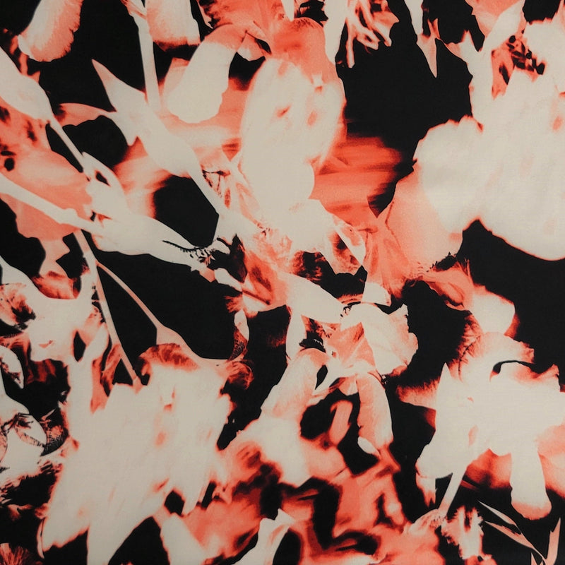 Fire Print Nylon Spandex Jersey Knit