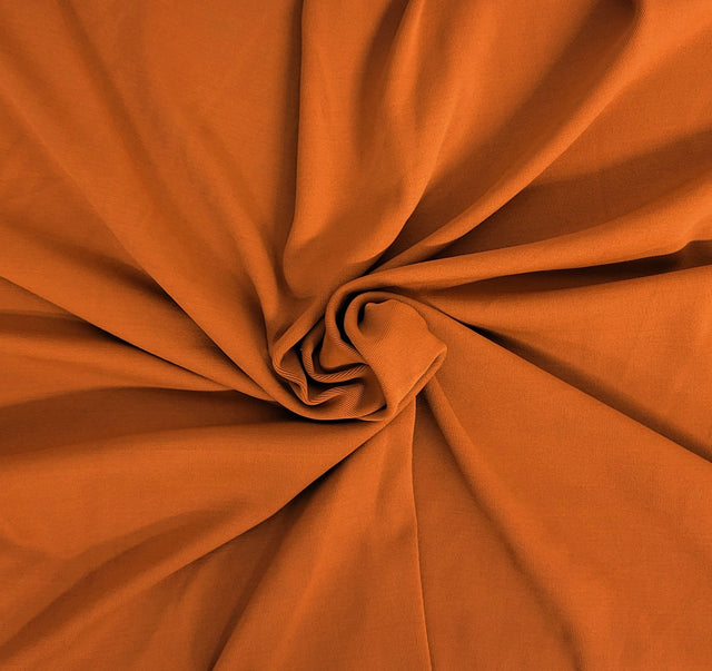 Nylon Spandex 1x1 Rib Knit Caramel