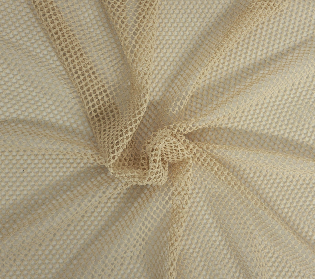 Polyester Fishnet Knit Nude