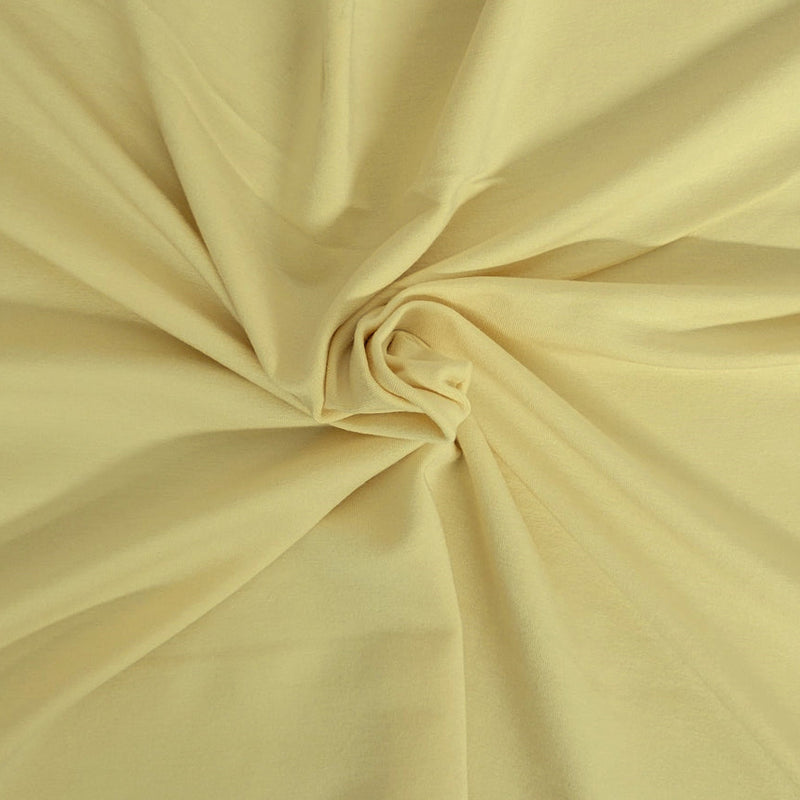 1 Yard Natural Modal Spandex Jersey Knit Fabric 56 Inches Wide
