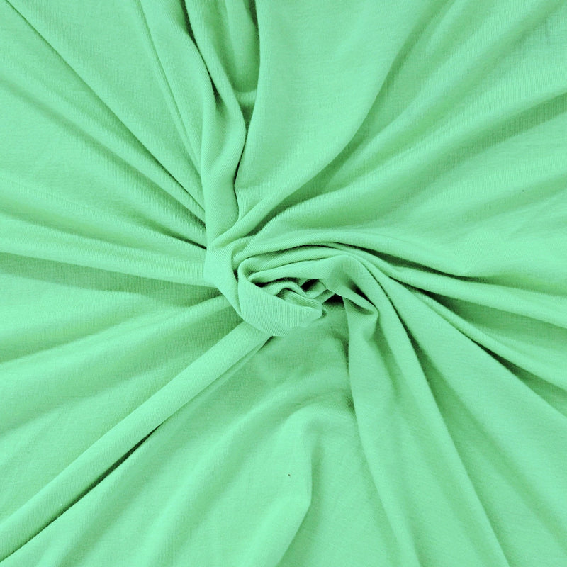 Modal Spandex Jersey Mint Splash