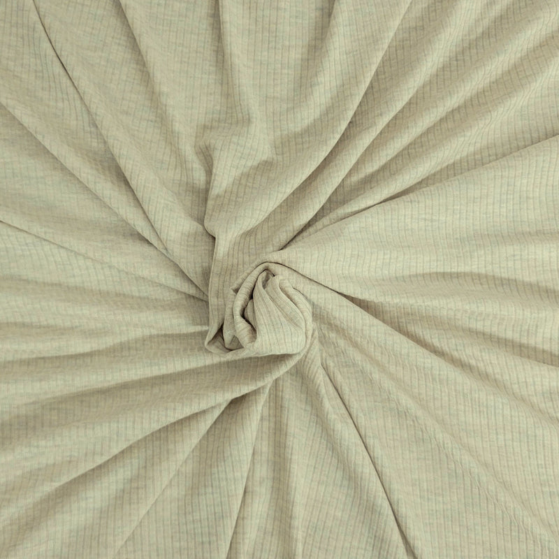 Modal Spandex 4x2 Rib Oatmeal