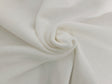Organic Cotton Spandex 1x1 Rib Off White