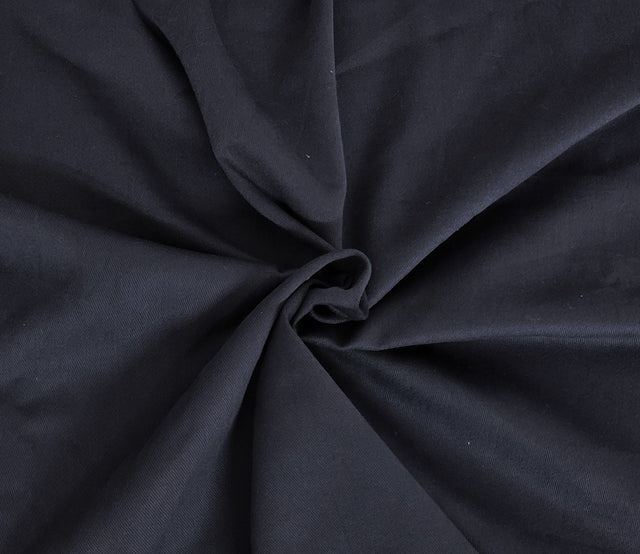 Brushed Cotton Twill Navy