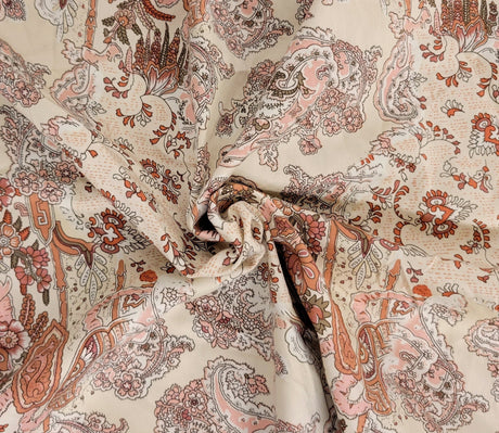 Cotton Twill Spandex Floral Print