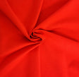 Ponte Roma Knit Red Viscose Rayon Spandex