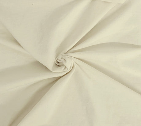 Organic Cotton Spandex Jersey Knit Natural