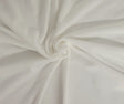 Cotton Blend Loop Terry Knit White