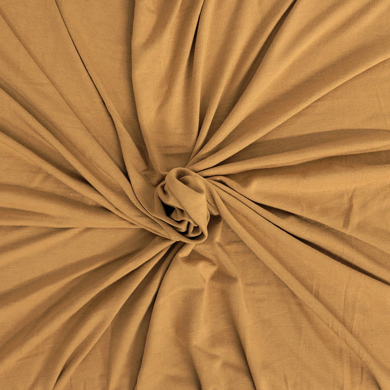 Bamboo Spandex Jersey Camel