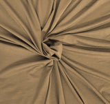 Bamboo Spandex Jersey Mocha Brown