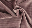 Corded Stretch Velvet Velour Plum