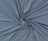 1 Yard Indigo Bamboo Spandex Jersey Knit Fabric for Dresses Loungewear Baby Apparel and Accessories 64 Inch Wide