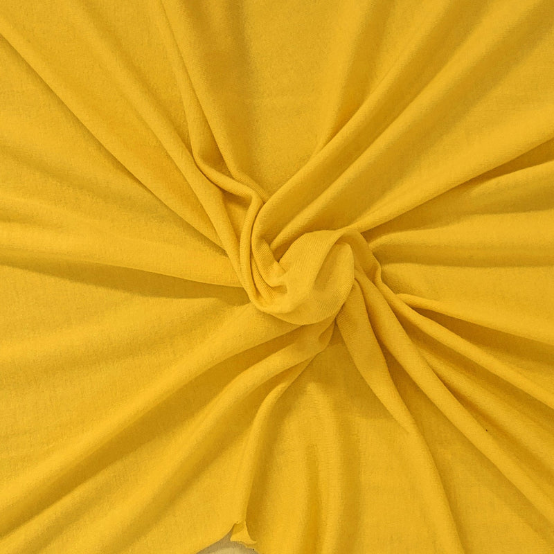 Modal Spandex Jersey Yellow