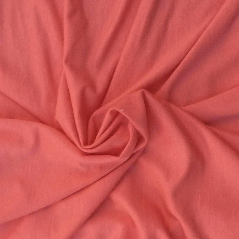 Modal Spandex Jersey Sugar Coral