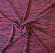 Magenta Stripes Polyester Spandex Jersey