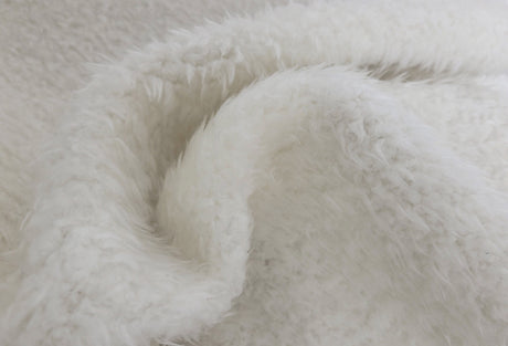 White Faux Fur Fabric