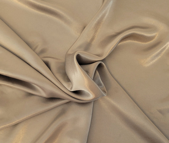 Rayon Acetate Khaki Fabric