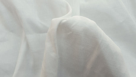Linen Viscose Spandex Off White Fabric