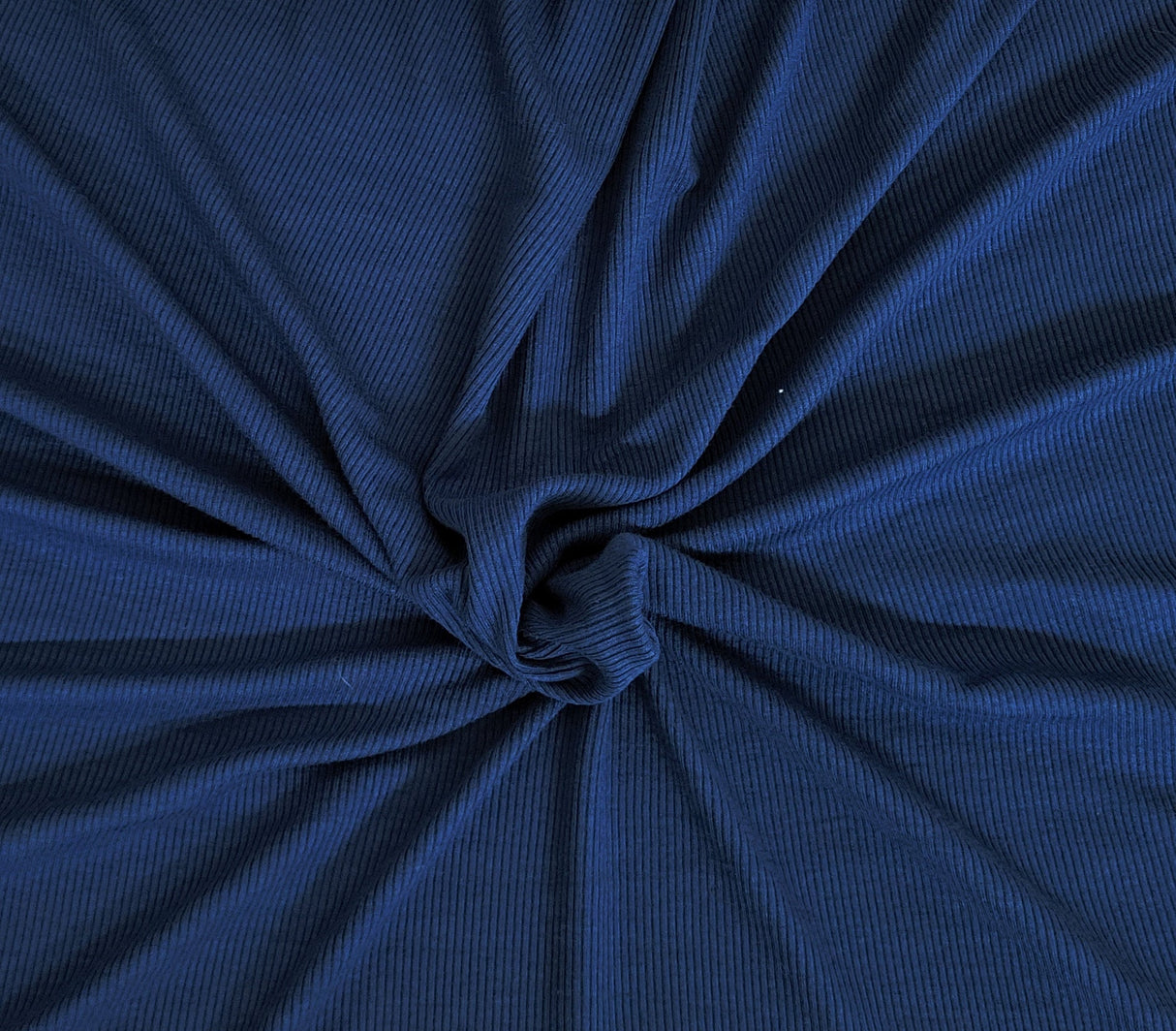 Modal Spandex Rib Knit Cobalt