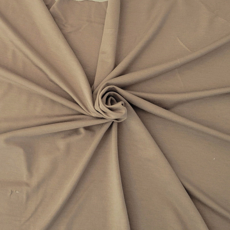 Bamboo Spandex Jersey Toffee
