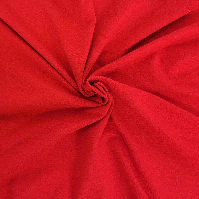 Cotton Spandex Jersey Red
