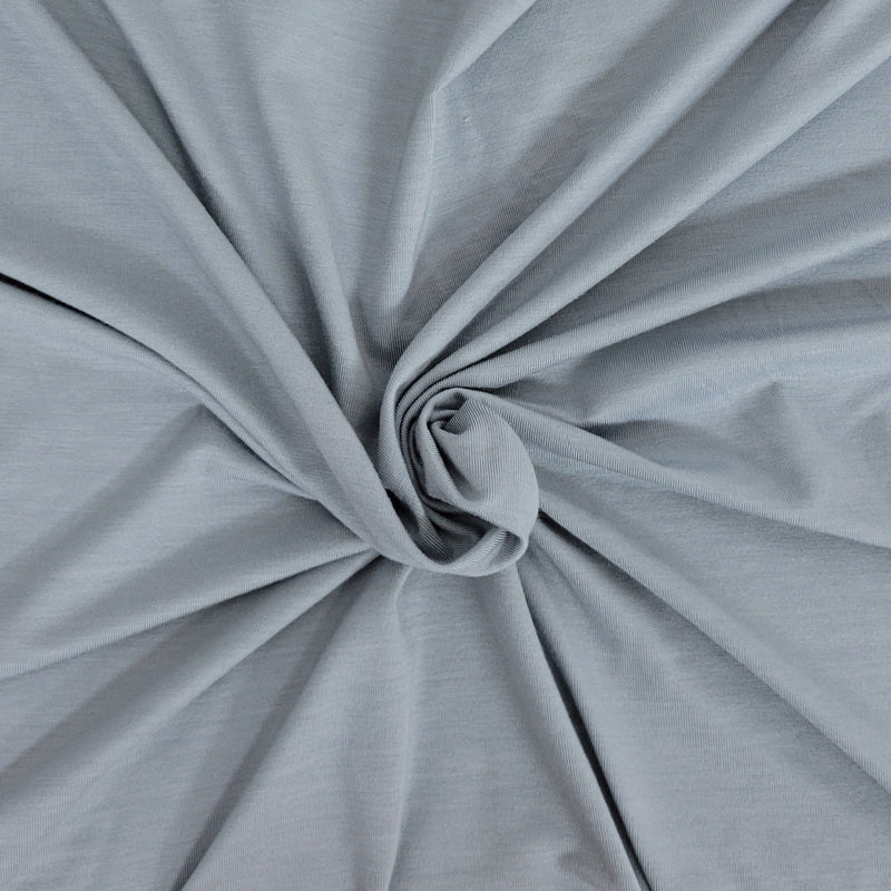 Modal Spandex Jersey Dusty Blue