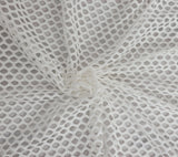 Cotton Fishnet Knit Off White Big Holes