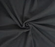 Organic Cotton Rib Knit Black