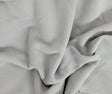 Cotton Sweatshirt Fleece Knit Silver Gray