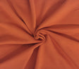 Orange Cotton French Terry Knit