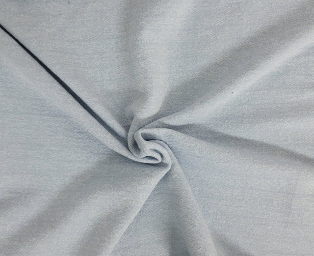 French Terry Knit Powder Blue