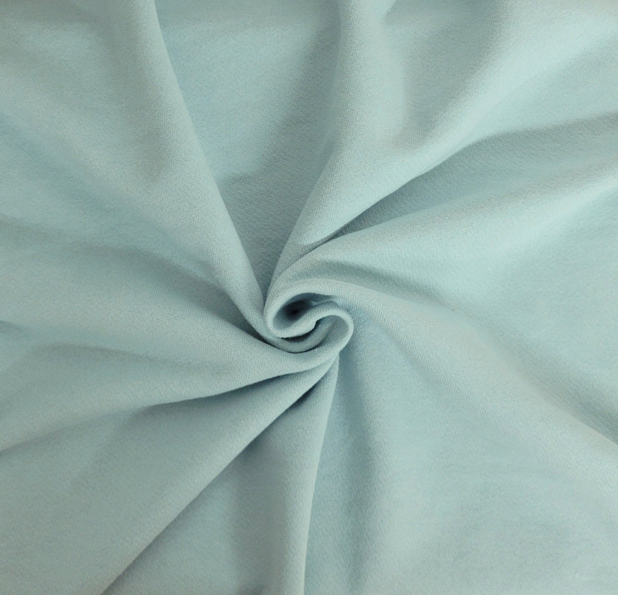Cotton French Terry Knit Ice Blue