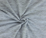 French Terry Knit Heather Sky Blue