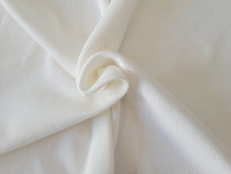 Thermal Knit Waffle Off White